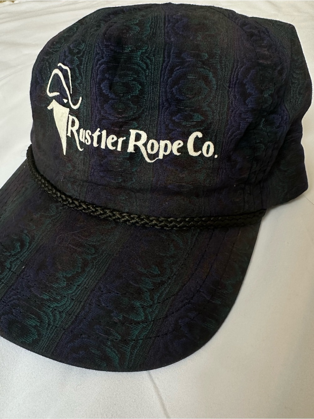 Vintage made in USA Ruster Rope co Hat